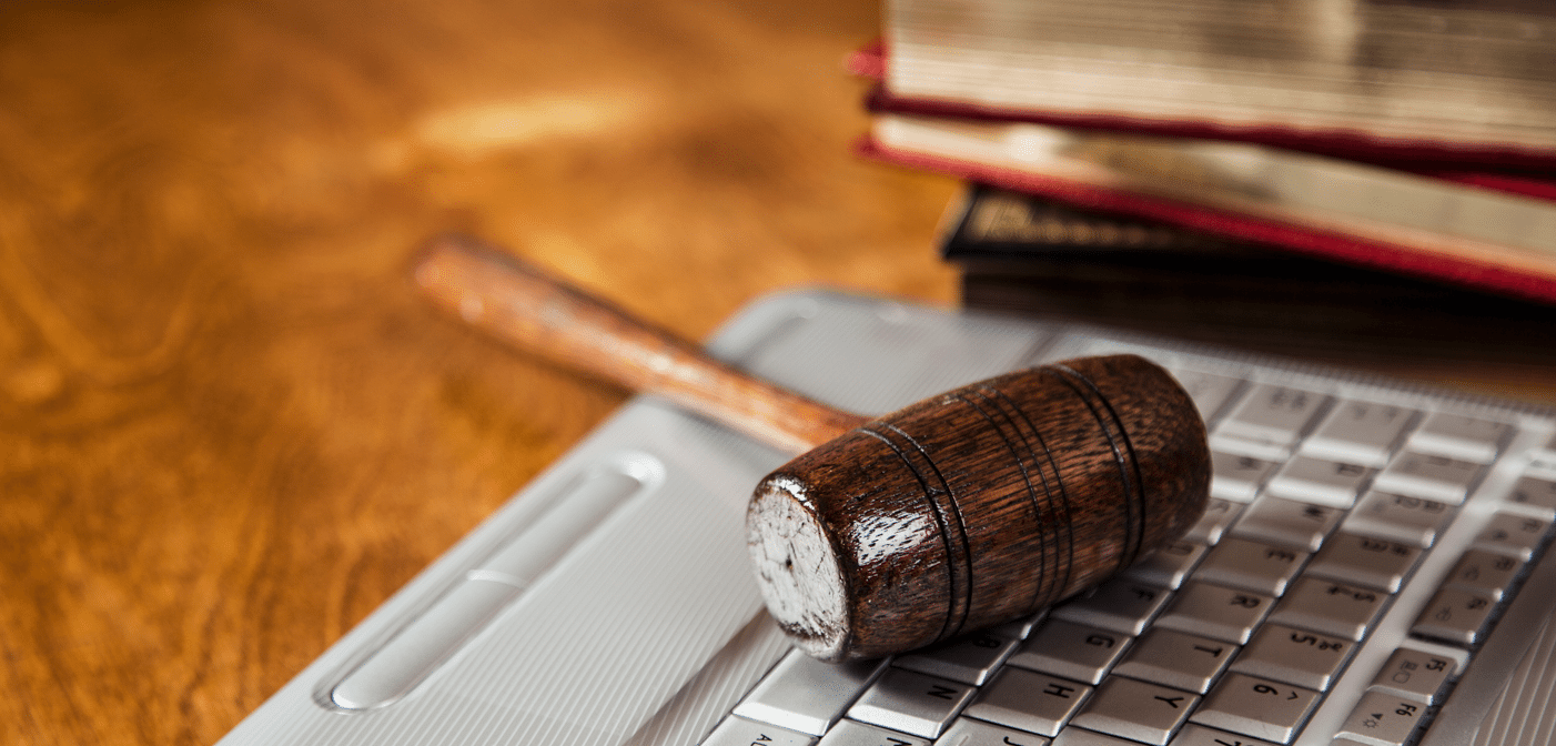 Judges Gavel With Laptop Computer On Court Room Table 592673286 5616x3744 1