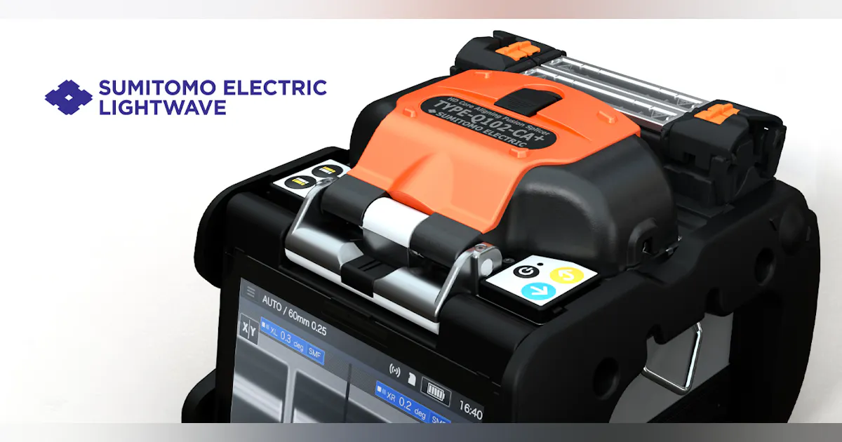Sumitomo Electric Launches Q102-CA+ Core Alignment Fusion Splicer | ICT ...