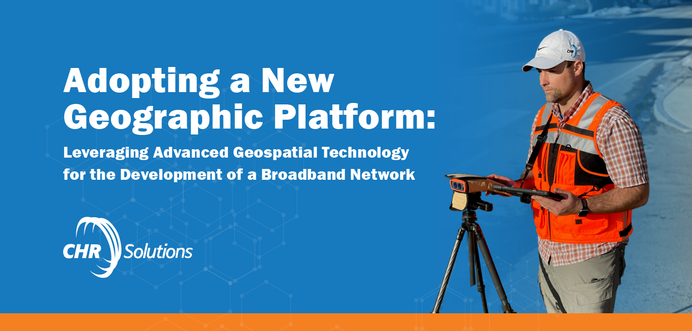 ISE White Paper, CHR Solutions, Geospatial Technology. Feature image.