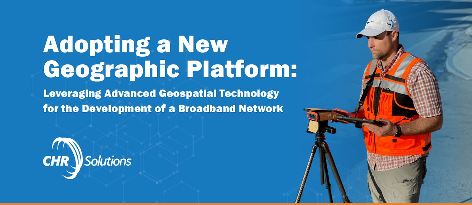 ISE White Paper, CHR Solutions, Geospatial Technology. Feature image.