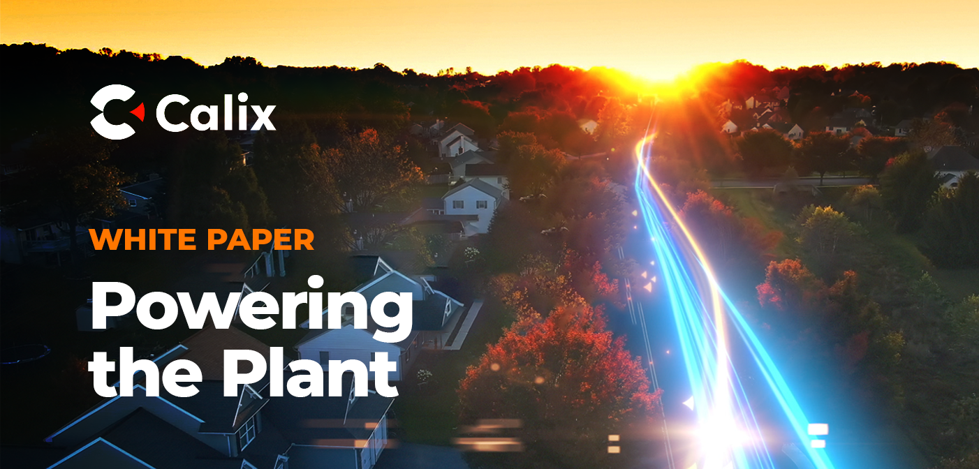 ISE White Paper, Calix, Powering the Plant.