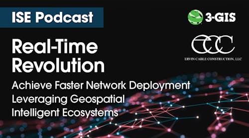 ISE Podcast with 3-GIS and ECC, Real-Time Revolution. For social media and eblasts.
