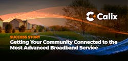 Calix and AcenTek Video Connecting Community Advanced Broadband feature image