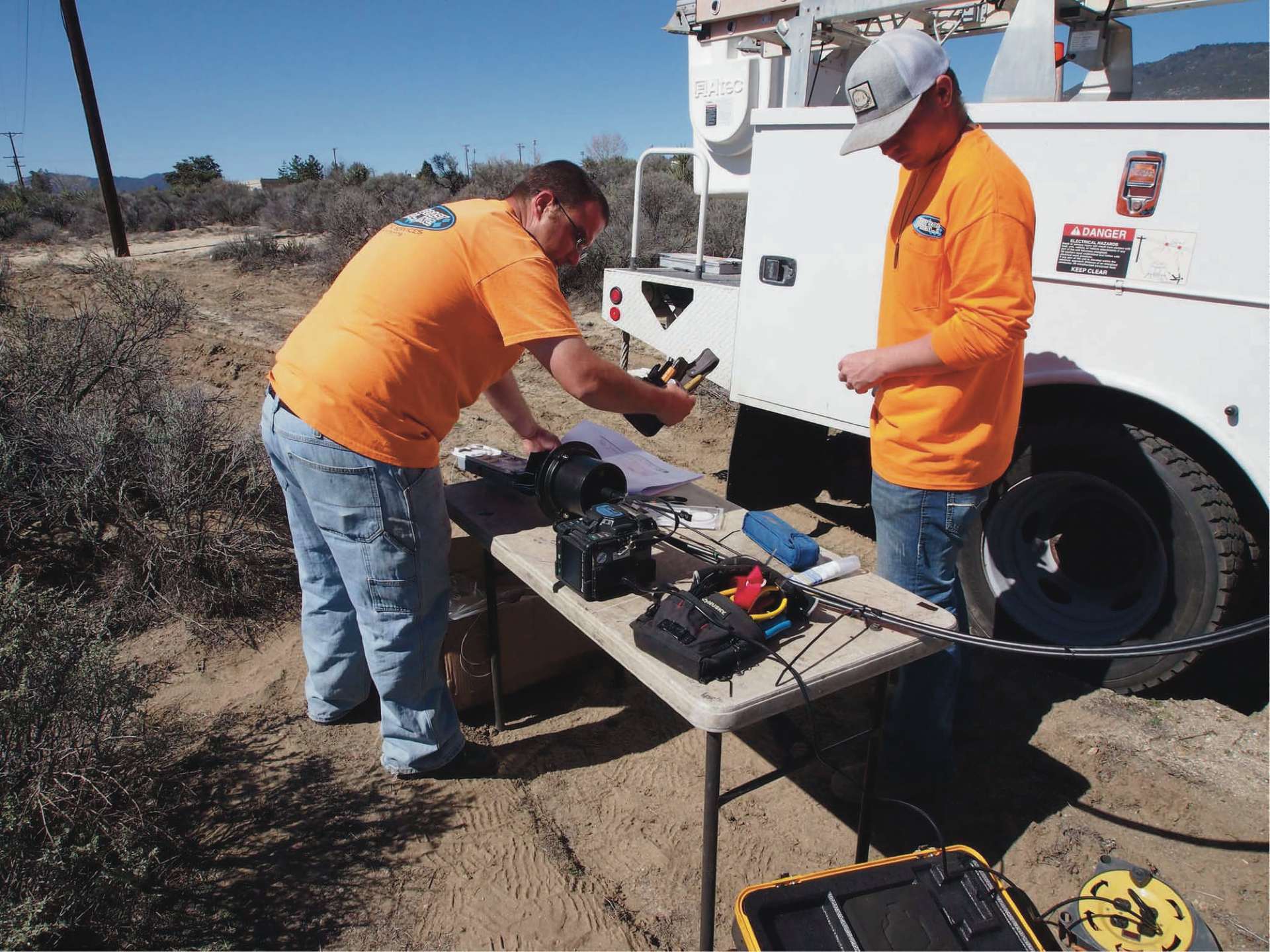 Rural splicing. No matter where you are installing fiber, the basic skills are the same.