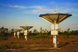 Telstra's Satellite Teleport in Darwin, Australia. Telstra's Satellite Teleport in Darwin, Australia.