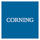 Corning Logo Blue Box