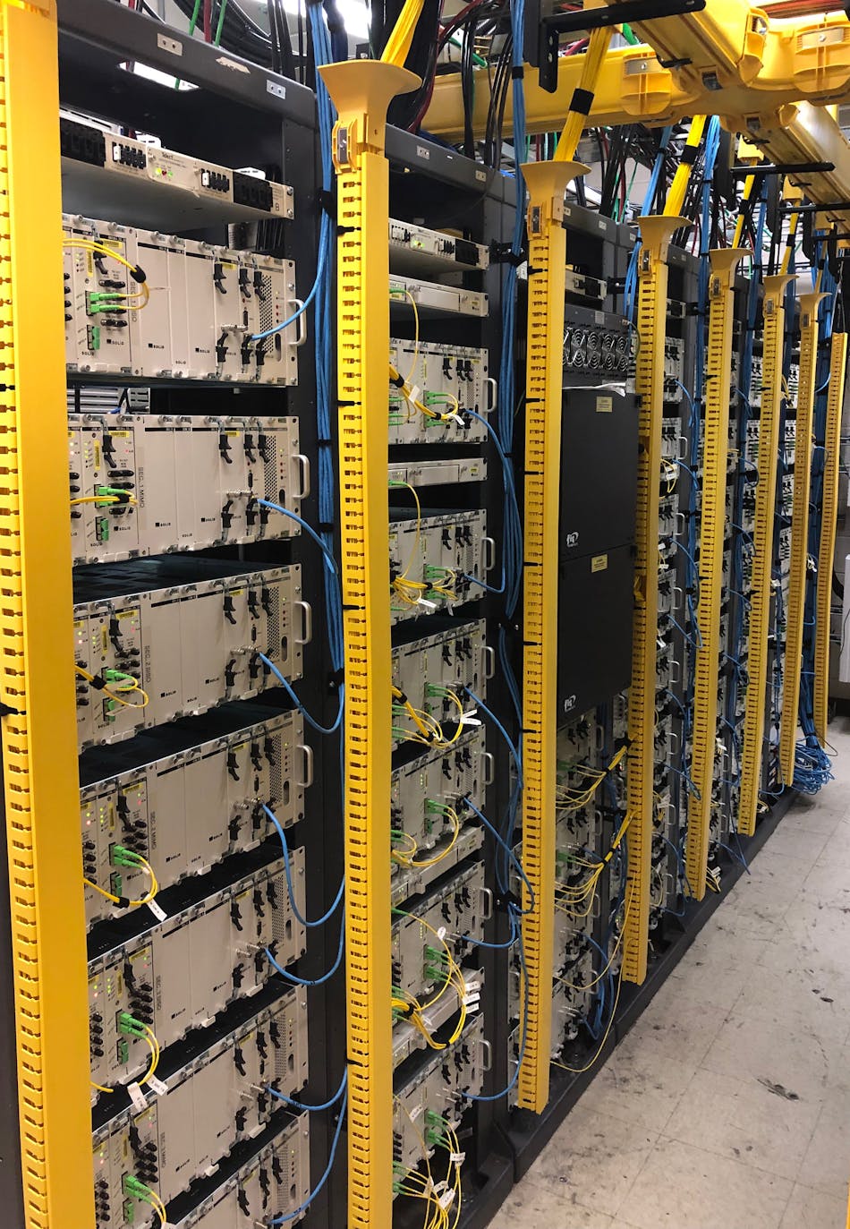 Legacy in-building DAS installations, such as this deployment in a professional sports stadium, will need to be upgraded to support new mid-band 5G frequencies. (Photo Courtesy of SOLiD Americas)