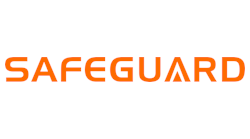 Safeguard Word Logo Orange Png