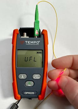 Figure 3. Tempo Visual Fault Locator Figure 3. Tempo Visual Fault Locator