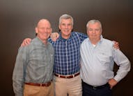 Pictured left to right: Bob Mudge, Chief Executive Officer, Chris Creager, Advisor and Board Member, and Tom Maguire, Chief Operating Officer.