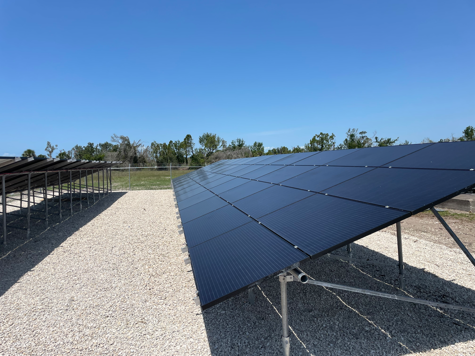 On-grid solar deployment in southern USA.