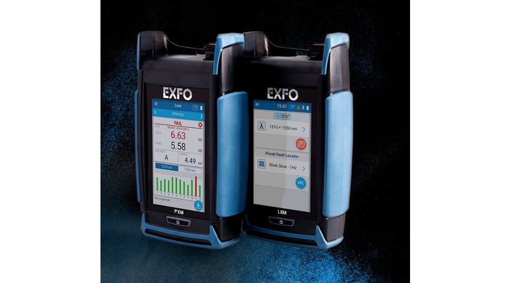EXFO: PXM/LXM Optical Loss Test Set (OLTS) MPO Certifier | ISEMAG
