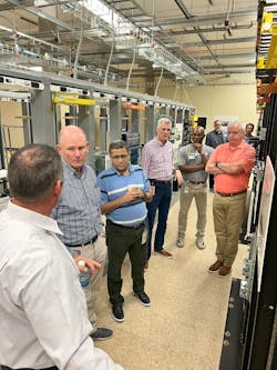 Chief of Operations Support & Innovation Brian Bond, CEO Bob Mudge, VP Technology Solutions Nilesh Shroff, Executive Advisor Chris Creager, Manager of Network Architecture Terence Bailey, and COO Tom Maguire Chief of Operations Support & Innovation Brian Bond, CEO Bob Mudge, VP Technology Solutions Nilesh Shroff, Executive Advisor Chris Creager, Manager of Network Architecture Terence Bailey, and COO Tom Maguire