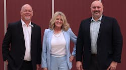 [L to R] Kevin Morgan, Chief Marketing Officer, Clearfield; Denise Manka, Director &ndash; Business Development, Future Infrastructure; Randall Ren&eacute;, Director Industry Solutions &ndash; Telecommunications &amp; Cable, Esri