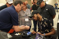 Attendees received hands-on equipment training and more during the two-day Hands-on Fiber Training, powered by SCTE.