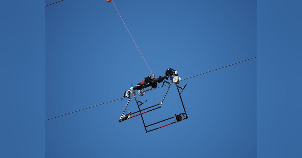 Aerones online firefighting drone