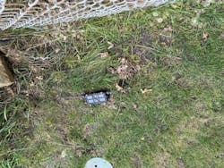 Successful fiber drop cable repair waiting to be buried. Courtesy of Enginuity Communications. Successful fiber drop cable repair waiting to be buried. Courtesy of Enginuity Communications.