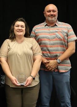 Esri receives silver award. Esri receives silver award.