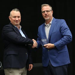 Corning Optical Communications receives gold award. Corning Optical Communications receives gold award.