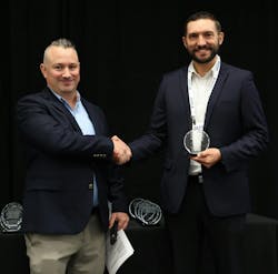 Corning Optical Communications receives platinum award. Corning Optical Communications receives platinum award.