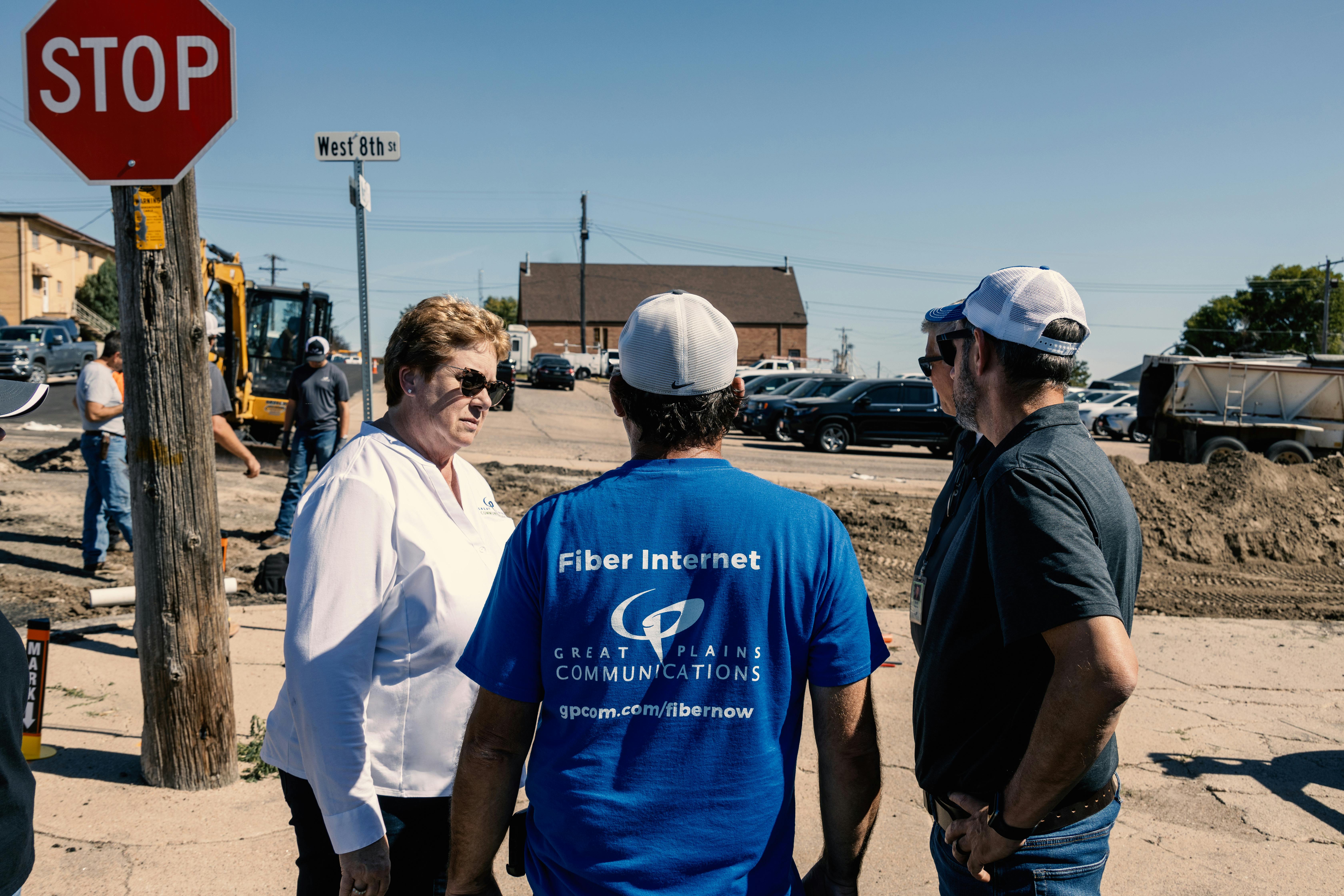 Janelle visits the GPC Operations Team members and collaborates on-site.