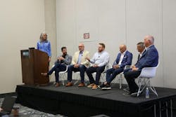 Janice Oliva, Endeavor Business Media, moderated the Executive Panel Discussion. Six industry-leading professionals discussed the latest ICT trends and challenges. Janice Oliva, Endeavor Business Media, moderated the Executive Panel Discussion. Six industry-leading professionals discussed the latest ICT trends and challenges.