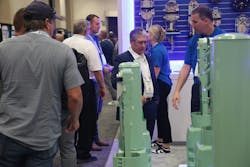 The exhibit floor buzzed with activity as attendees visited the 200+ booths. The exhibit floor buzzed with activity as attendees visited the 200+ booths.