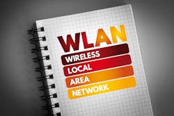 WLAN - Wireless Local Area Network acronym on notepad, technology concept background WLAN - Wireless Local Area Network acronym on notepad, technology concept background