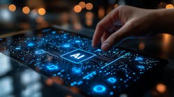 Man Utilizes A Website Or Software For Chatbots, Ai Chats, Image Generation, Coding, And Data Analysis With A Smart Robotic Ai Ai Generated Man Utilizes A Website Or Software For Chatbots, Ai Chats, Image Generation, Coding, And Data Analysis With A Smart Robotic Ai Ai Generated