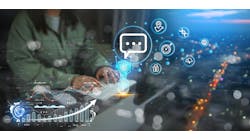 Business using technology for digital chatbot, GPT chats, Ai robot application, conversation assistants, artificial intelligence concept, artificial intelligence, AI digital chatbot on virtual screen Business using technology for digital chatbot, GPT chats, Ai robot application, conversation assistants, artificial intelligence concept, artificial intelligence, AI digital chatbot on virtual screen