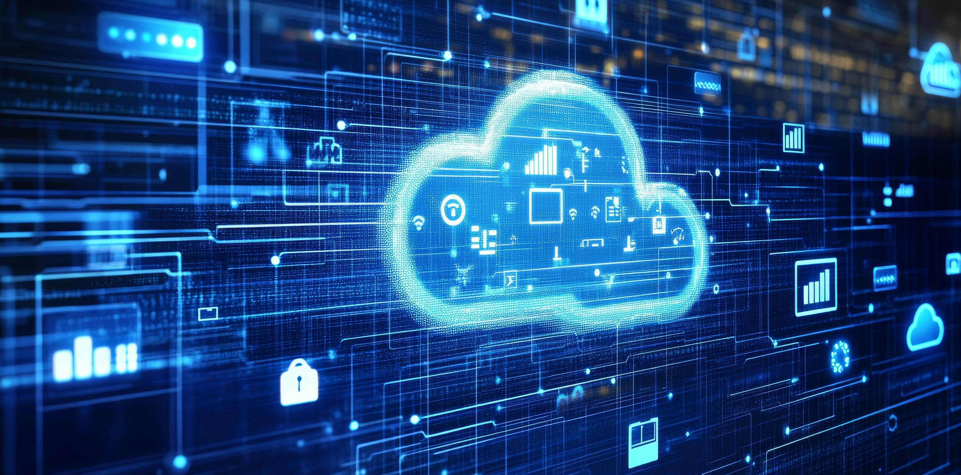 AI-Integrated Cloud SaaS and Web Tools for Enhanced Efficiency and Productivity. AI generated