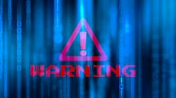 Ransomware concept. Abstract digital background in binary code with red exclamation point and warning sign. Hack, darkness, virtual reality and science fiction. Matrix background with cybersecurity Ransomware concept. Abstract digital background in binary code with red exclamation point and warning sign. Hack, darkness, virtual reality and science fiction. Matrix background with cybersecurity