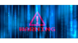 Ransomware concept. Abstract digital background in binary code with red exclamation point and warning sign. Hack, darkness, virtual reality and science fiction. Matrix background with cybersecurity Ransomware concept. Abstract digital background in binary code with red exclamation point and warning sign. Hack, darkness, virtual reality and science fiction. Matrix background with cybersecurity