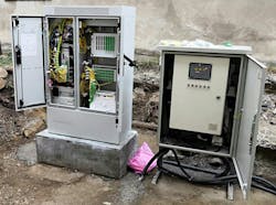 Figure 1. An example of a remote OLT. Figure 1. An example of a remote OLT.