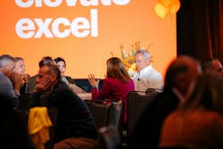 Tom collaborating with company leaders. Tom collaborating with company leaders.