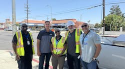 Los Angeles, California, field photo. Los Angeles, California, field photo.