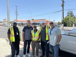 Los Angeles, California, field photo. Los Angeles, California, field photo.