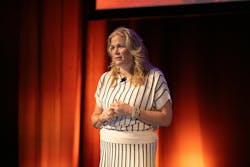 Keynote speaker Julie Slattery, Verizon. Keynote speaker Julie Slattery, Verizon.