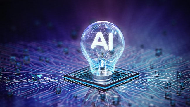 AI in a Light Bulb.