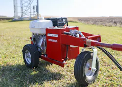 Hydraulic drills fitted with a torque tube that connects the handle of the drill to the hydraulic power source provide protection when encountering obstacles.