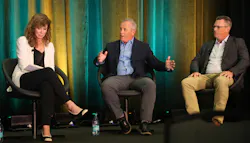 Closing Keynote panelists (left to right): Shirley Bloomfield, ShirleyConnected LLC; Bo Gresham, Dycom Industries; Michael Hamilton, C Spire.